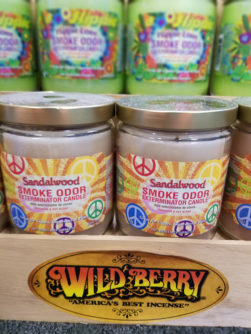 Wild Berry smoke odor exterminator candles